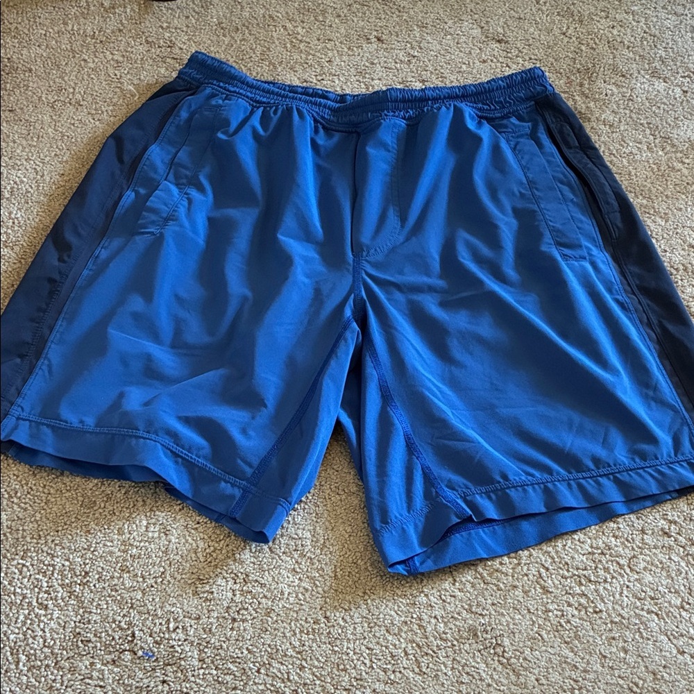 lululemon Pace Breaker Lined Short in Poseidon Blue